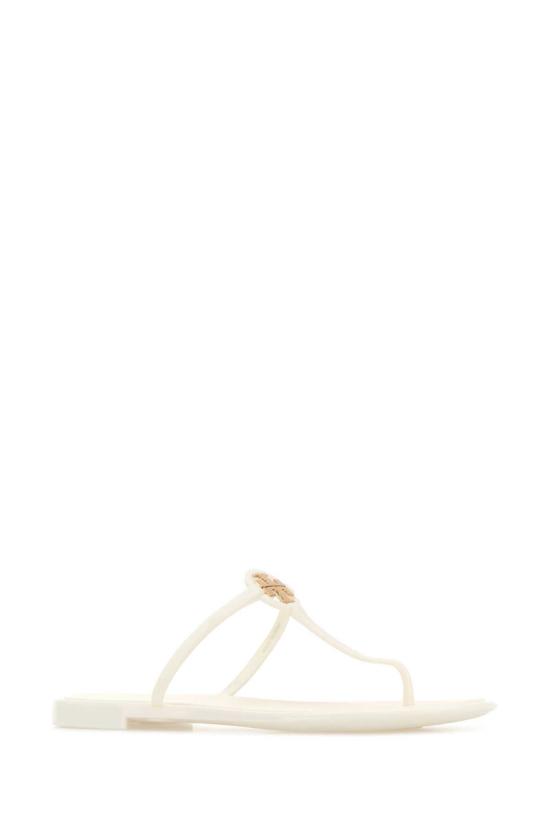 26FW 토리버치 미니 밀러 젤리 샌들 166808 101 WHITE - TORY BURCH