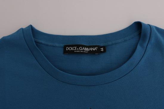  돌체앤가바나 반팔 티셔츠 TUI10008 BLUE - DOLCE & GABBANA