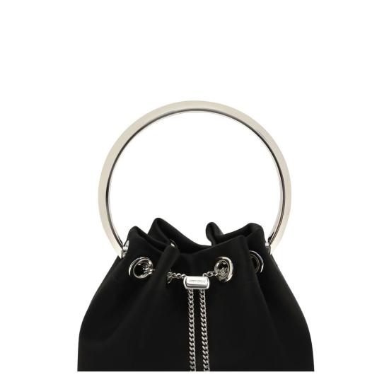 26FW 지미추 토트백 JIJ000181633BLACKSILVEBB - JIMMY CHOO
