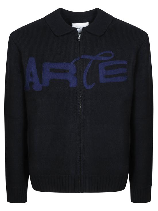 26FW 아르떼 앤트워프 집업 니트 AW26021K NERO
