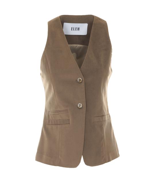 26FW 엘레 베스트 0071 FANGO BEIGE