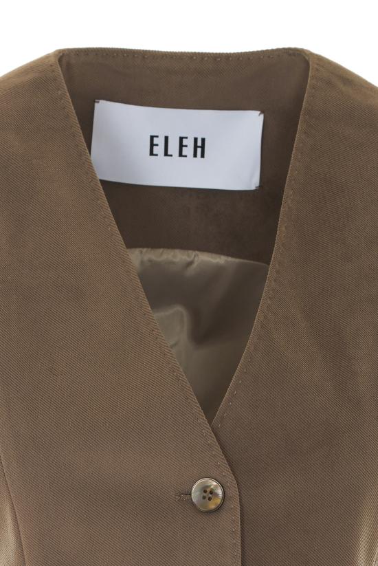 26FW 엘레 베스트 0071 FANGO BEIGE - ELEH
