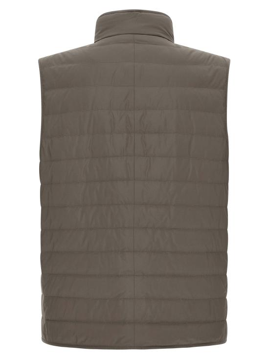 26FW 브루넬로 쿠치넬리 패딩 조끼 BR337511BM GRAY - BRUNELLO CUCINELLI