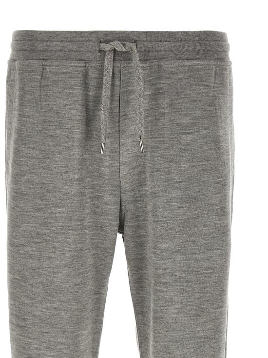 26SS 브루넬로 쿠치넬리 트레이닝/조거 팬츠 BR336279BM GRAY - BRUNELLO CUCINELLI