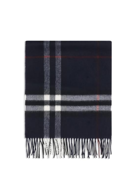 26FW 버버리 체크 캐시미어 머플러 8112641 A1249 NAVY