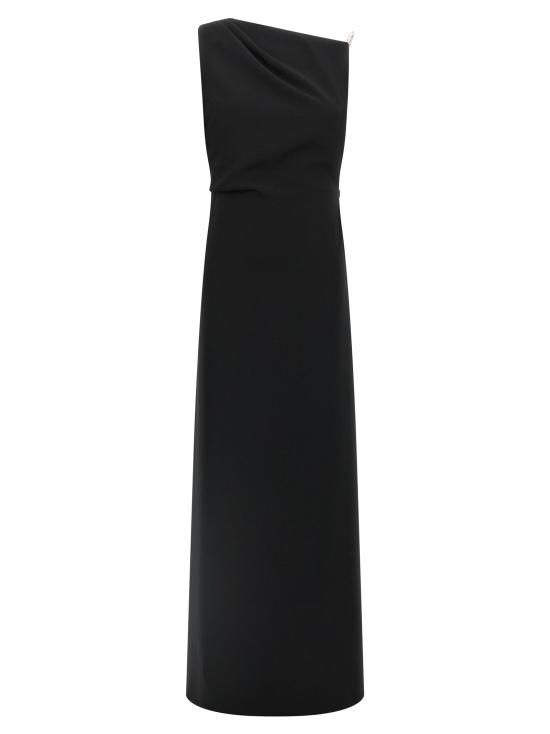 25FW 막스마라 롱 원피스 MA319974BM BLACK