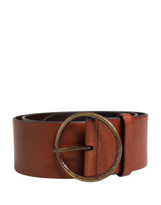  돌체앤가바나 가죽 벨트 BEL9692 BROWN