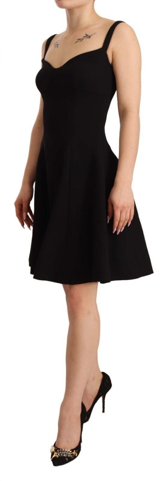  돌체앤가바나 미디 원피스 DR28239 BLACK