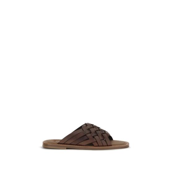 26FW 미우미우 뮬/슬리퍼 MI5XX678FA0153ZN8F0201BB BROWN
