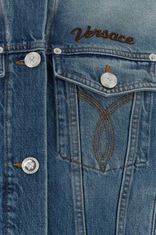 26SS 베르사체 데님 자켓 10226941A16751 1D800 BLUE - VERSACE