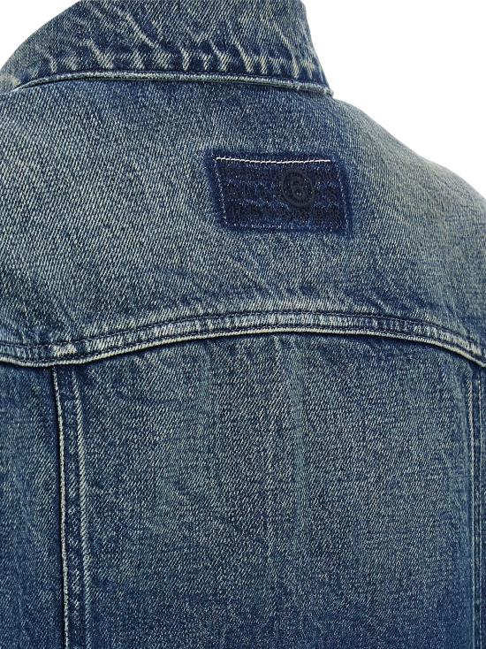 26SS MM6 메종마르지엘라 데님 자켓 MM334910BM BLUE - MM6 MAISON MARGIELA