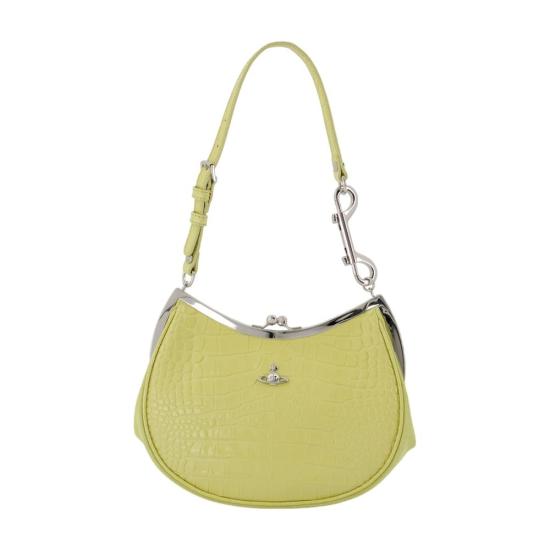 26FW 비비안웨스트우드 숄더백 WES026038 YELLOW