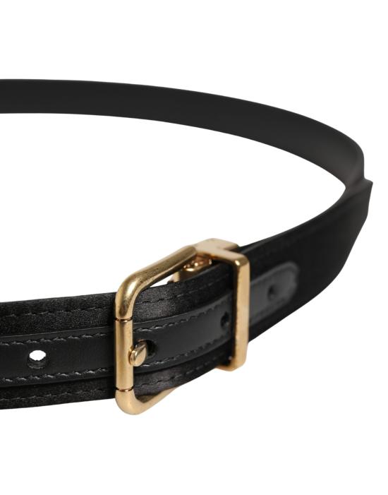 돌체앤가바나 가죽 벨트 BEL9525 BLACK - DOLCE & GABBANA