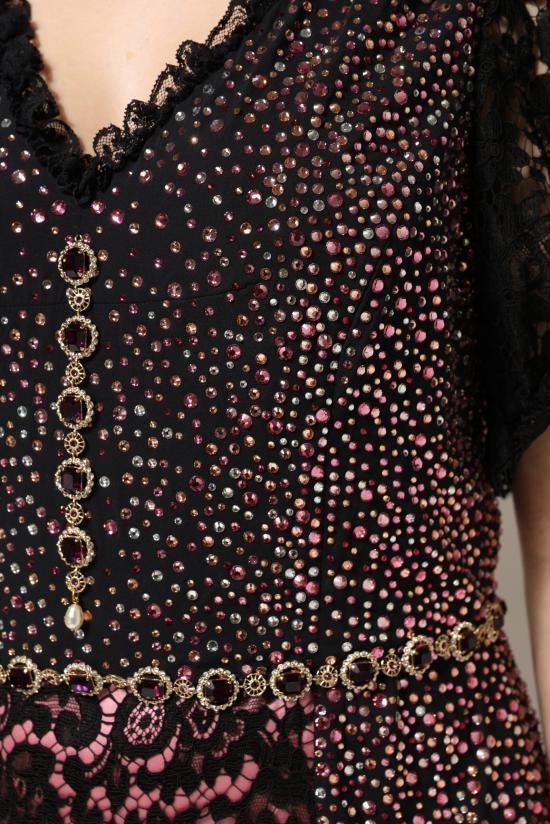  돌체앤가바나 롱 원피스 DR81746 BLACK - DOLCE & GABBANA