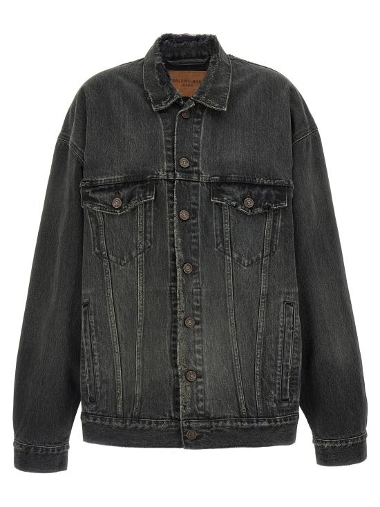  발렌시아가 데님 자켓 BA312301BM GRAY