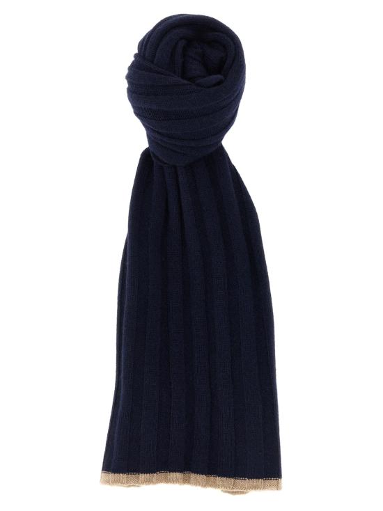 26FW 브루넬로 쿠치넬리 머플러/스카프 BR337519BM NAVY