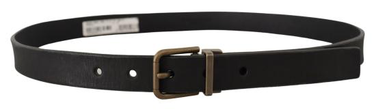  돌체앤가바나 가죽 벨트 BEL8516 BLACK - DOLCE & GABBANA