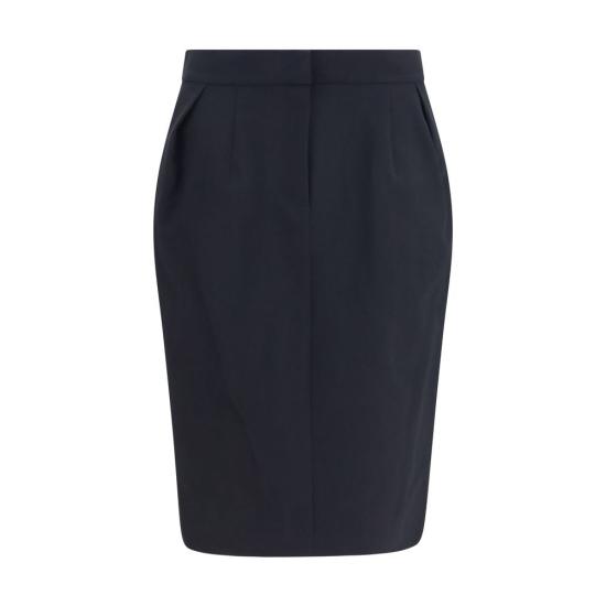 26FW 마그다뷰트림 미디 스커트 MA254726BLACKBB