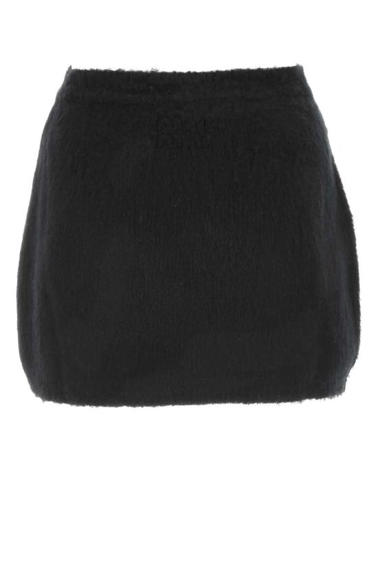  미우미우 숏 스커트 MMG413S23112KD F0002 BLACK - MIU MIU