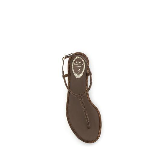 26SS 르네 카오빌라 샌들 REC11574010R001X033BB BROWN - RENE CAOVILLA