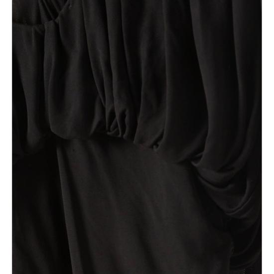  생로랑 숏 원피스 SA 8990005821652 BLACK - SAINT LAURENT