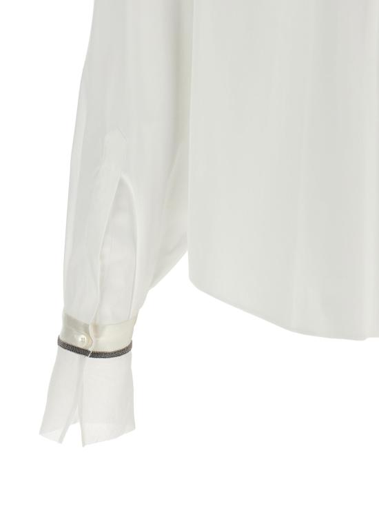 26FW 브루넬로 쿠치넬리 셔츠 BR337836BM WHITE - BRUNELLO CUCINELLI