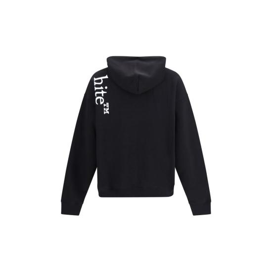 26FW 오프화이트 후드 티셔츠 OFOMBB085F26FLE00O00001BB BLACK - OFF WHITE