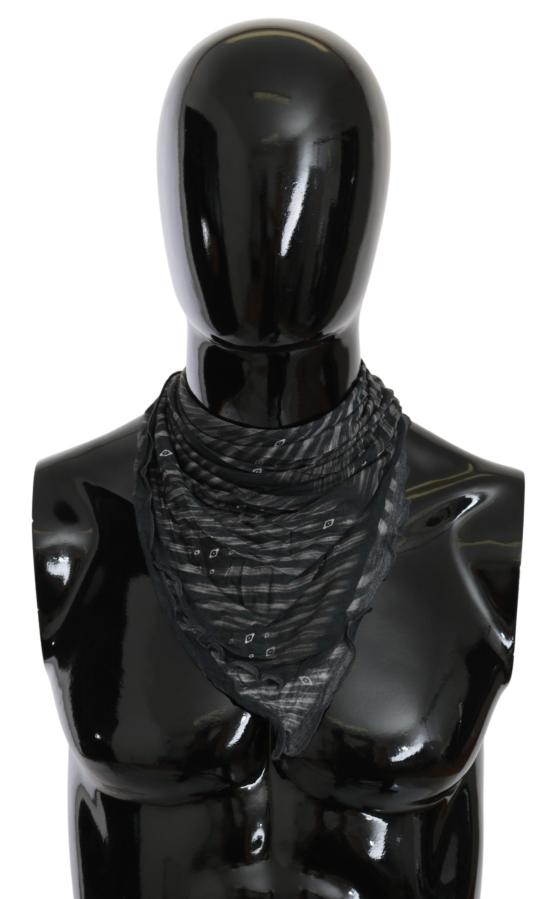  커스텀네셔널 머플러/스카프 MS1639 BLACK - COSTUME NATIONAL