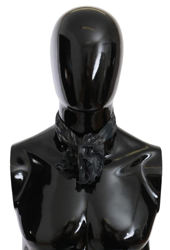 커스텀네셔널 머플러/스카프 MS1639 BLACK - COSTUME NATIONAL
