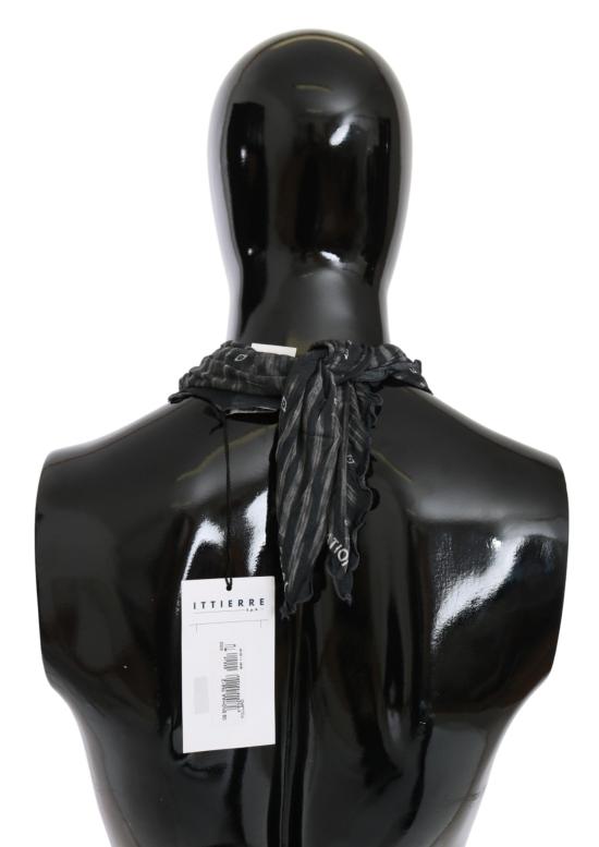  커스텀네셔널 머플러/스카프 MS1639 BLACK - COSTUME NATIONAL