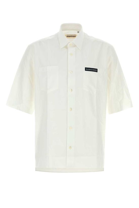  나마체코 반팔 셔츠 NS25402SN12011000 WHITE