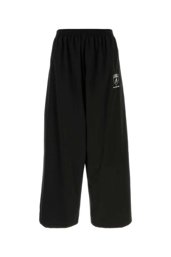 25FW 발렌시아가 트레이닝/조거 팬츠 839263TRO31 1000 BLACK