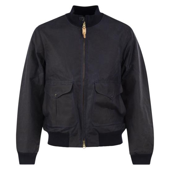 26FW 마니팟투라 체카렐리 봄버 자켓 7072WX NAVY