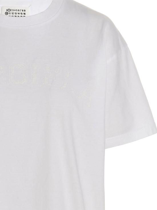 마르지엘라 반팔 티셔츠 MA237572BM WHITE - MAISON MARGIELA