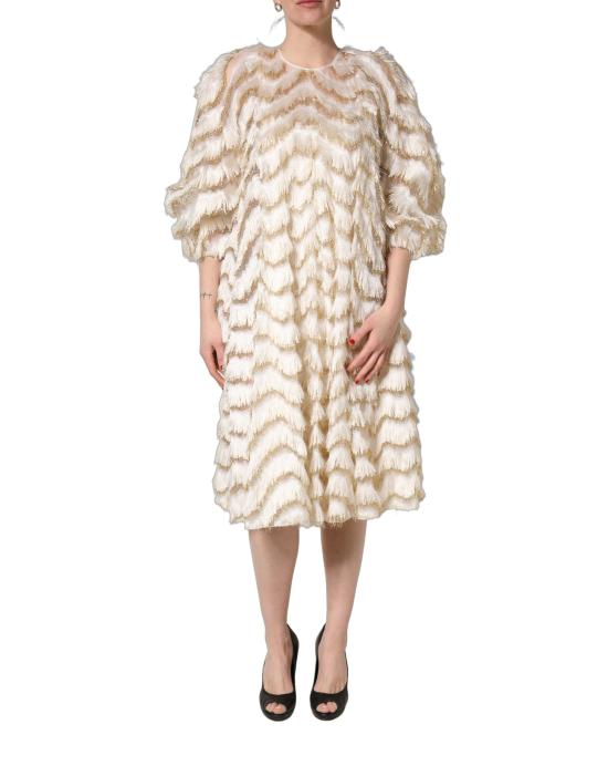  돌체앤가바나 미디 원피스 DR82136 WHITE - DOLCE & GABBANA
