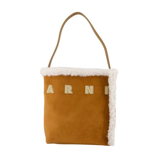 25FW 마르니 숄더백 RNI024307 BROWN