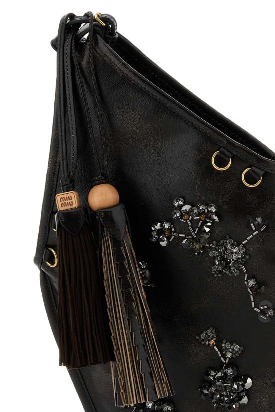 26SS 미우미우 숄더백 5BA295VOL42IF9 F0201 BLACK - MIU MIU