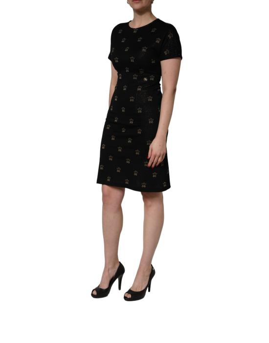  돌체앤가바나 미디 원피스 DR82145 BLACK - DOLCE & GABBANA