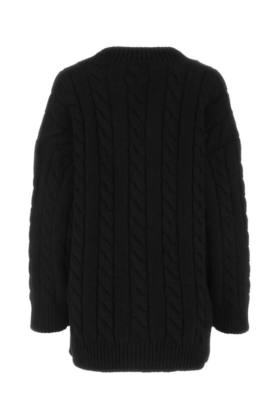  프라다 가디건 P25L38S22211BV F0002 BLACK - PRADA