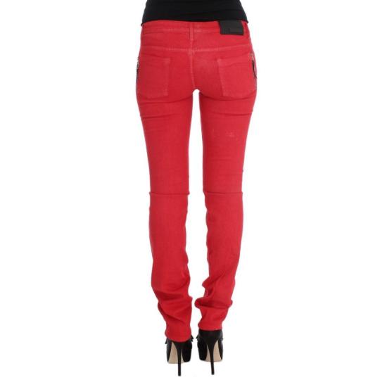  커스텀네셔널 스트레이트 팬츠 CO1185PA RED - COSTUME NATIONAL