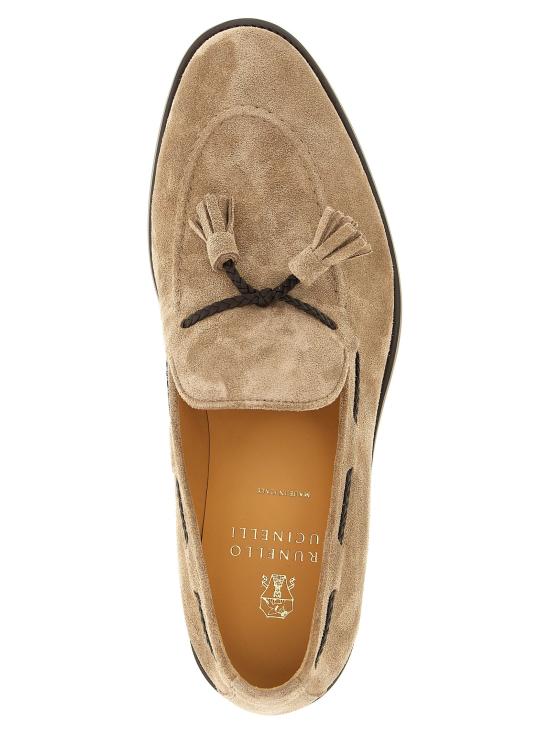 26SS 브루넬로 쿠치넬리 로퍼 BR329928BM BROWN - BRUNELLO CUCINELLI