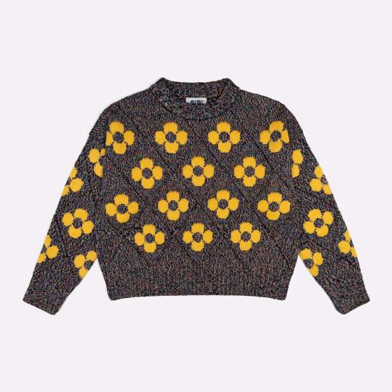  지지 니트웨어 스웨터 플라워 파워 - GIGI KNITWEAR
