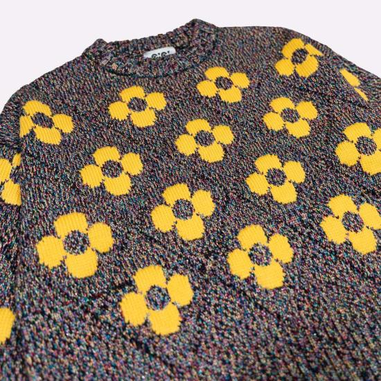  지지 니트웨어 스웨터 플라워 파워 - GIGI KNITWEAR