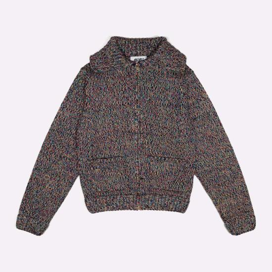  지지 니트웨어 가디건 Gigi Knitwear Goldie Zip Cardigan - GIGI KNITWEAR