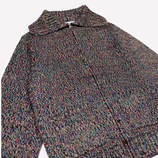  지지 니트웨어 가디건 Gigi Knitwear Goldie Zip Cardigan - GIGI KNITWEAR