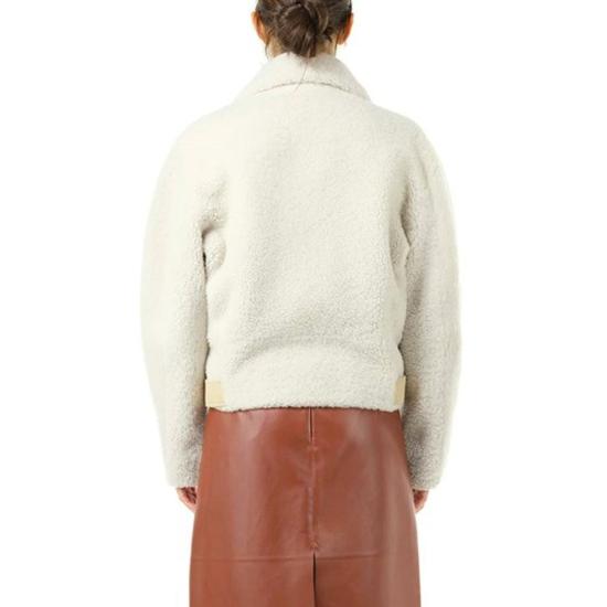  끌로에 바이커 자켓 CH 9130086596820 BEIGE - CHLOE