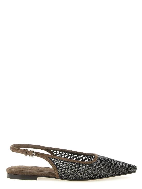 26SS 브루넬로 쿠치넬리 플랫 슈즈 BR337862BM BROWN