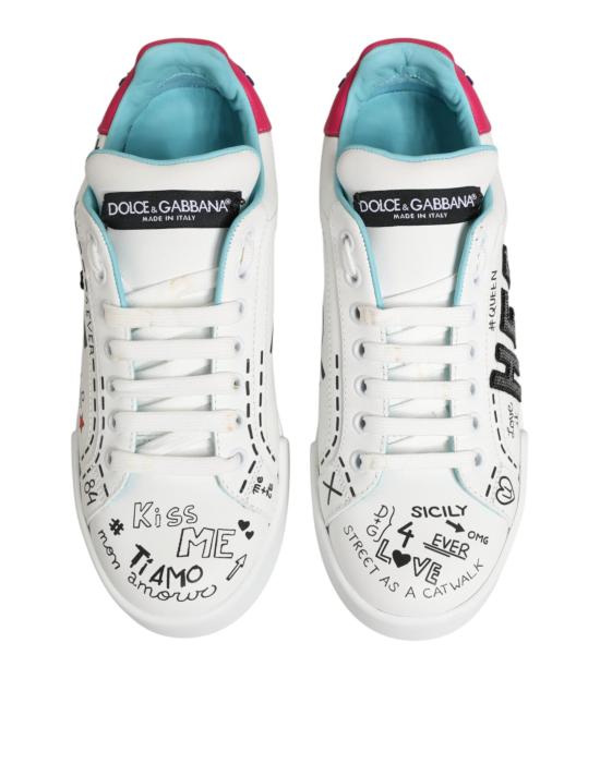 돌체앤가바나 스니커즈 LA13083 WHITE - DOLCE & GABBANA