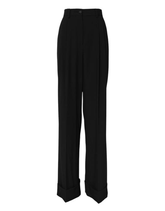  돌체앤가바나 스트레이트 팬츠 PAN75994 BLACK - DOLCE & GABBANA