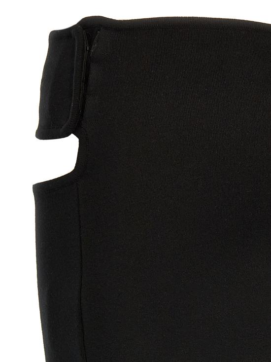  쿠레쥬 숏 스커트 CO305652BM BLACK - COURREGES